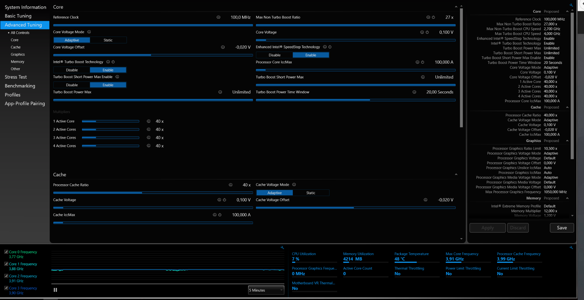 Intel extreme tuning utility на русском